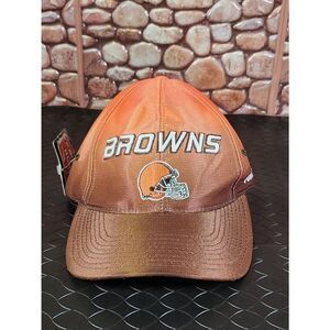 PUMA VINTAGE 2001 PROLINE NFL CLEVELAND BROWNS SIDELINE TEAM ISSUE BASEBALL HAT